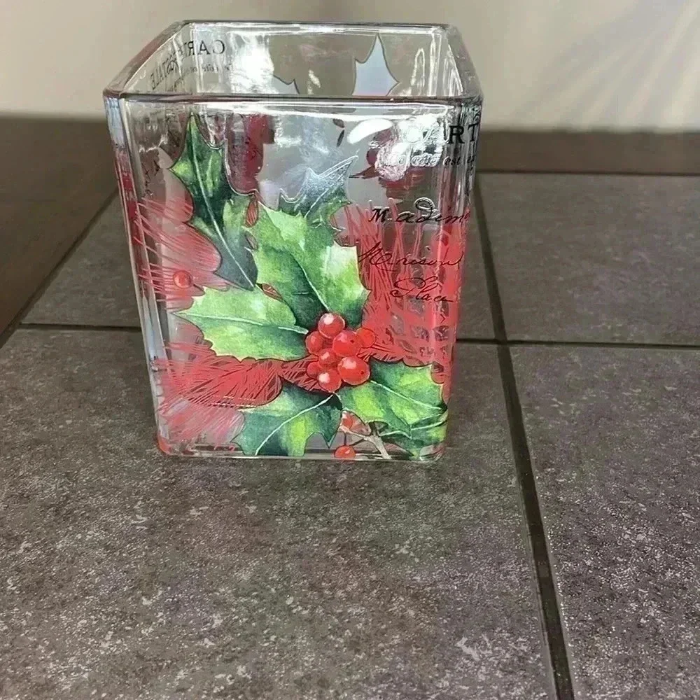 Teleflora Cardinal Vase Glass